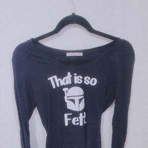 Star wars "thats so fett" athletic top